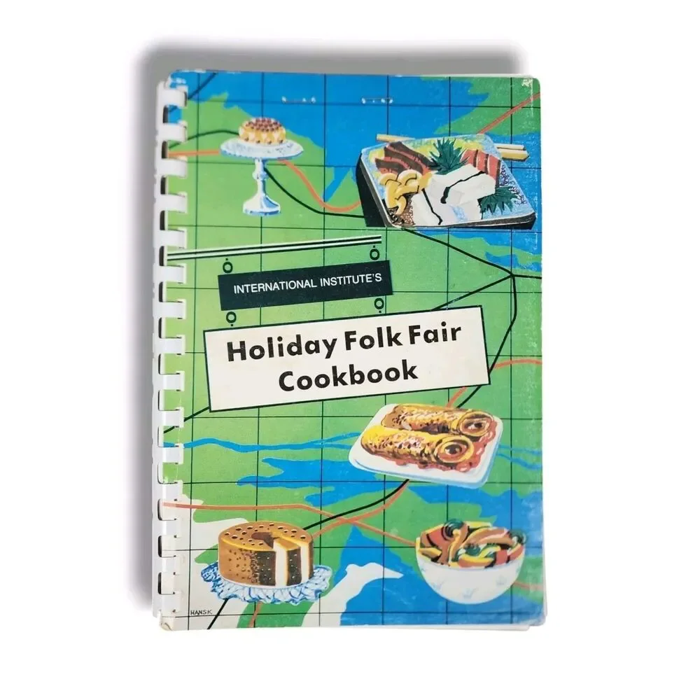 Holiday Folk Fair Cookbook Milwaukee Wisconsin Ethnic Recipes International - Picture 1 of 11